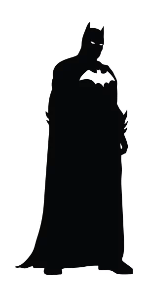 BatmanSilhouetteBlack